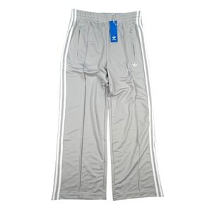 NEW Adidas Originals Fire Bird Loose Track Pants Womens Sz M Grey White